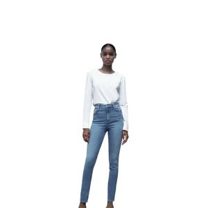 Zara High Rise Vintage Skinny Jeans 6